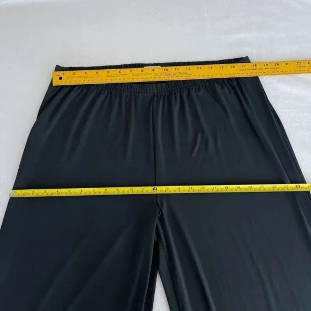 REPOSH - Bob Mackie Pants Women High Waist Wide Leg - 1X - Picture 8 of 10
